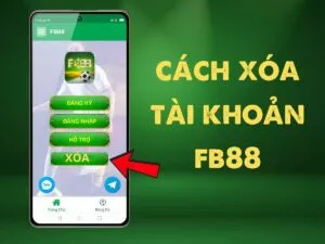 hướng dẫn cách xóa tài khoản fb88 chi tiết nhất